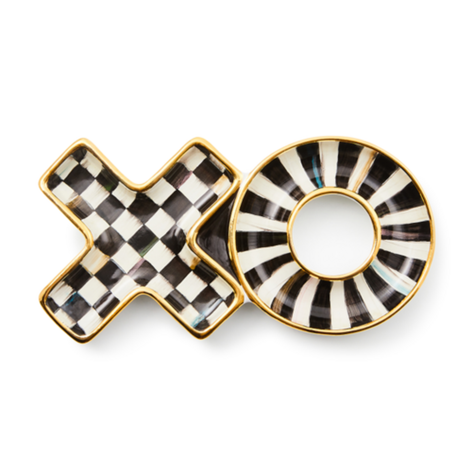 MacKenzie-Childs courtly xo dish