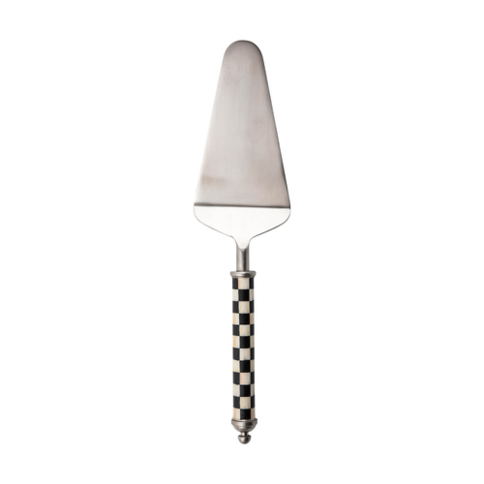 MacKenzie-Childs courtly check supper club pie server