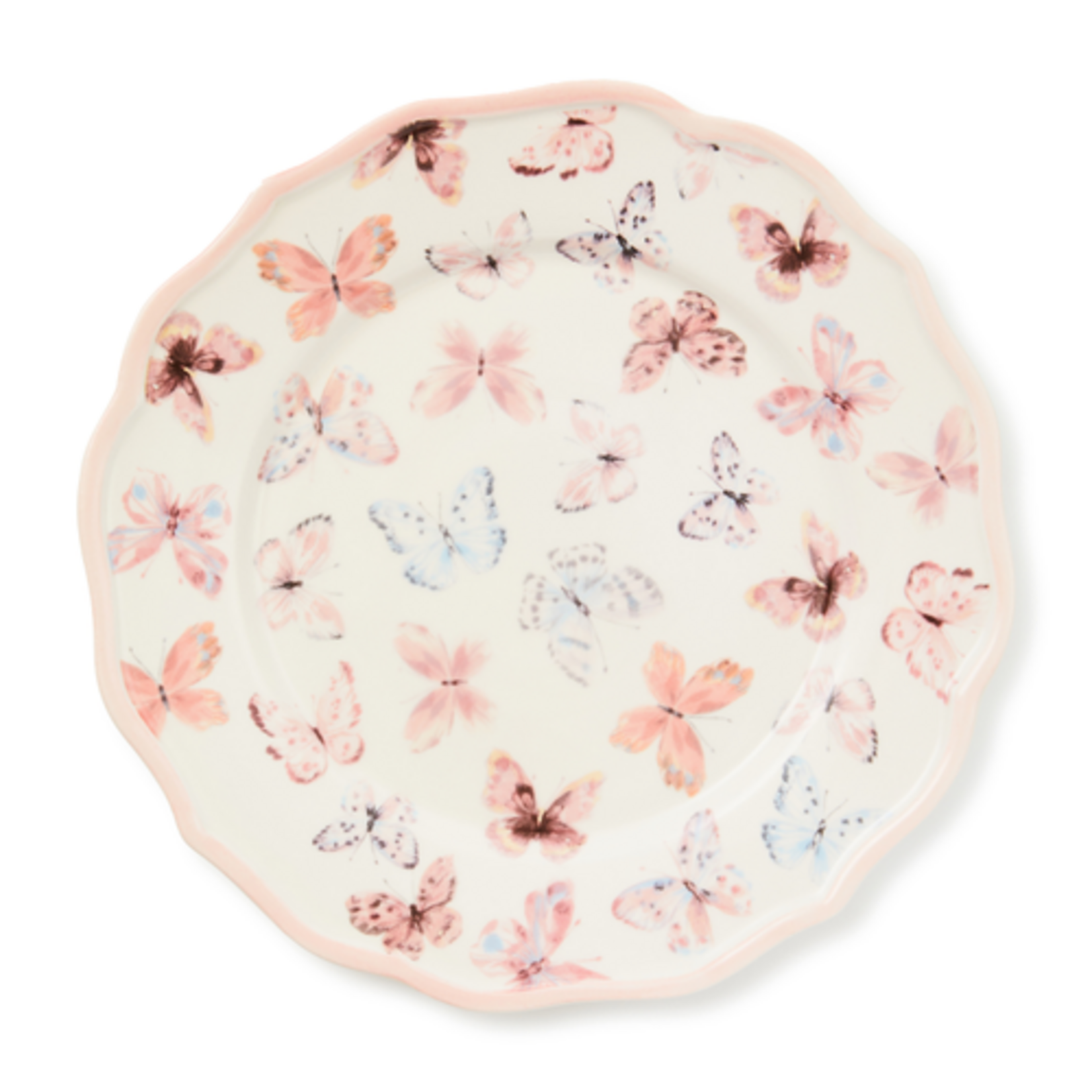 MacKenzie-Childs butterfly hill dinner plate