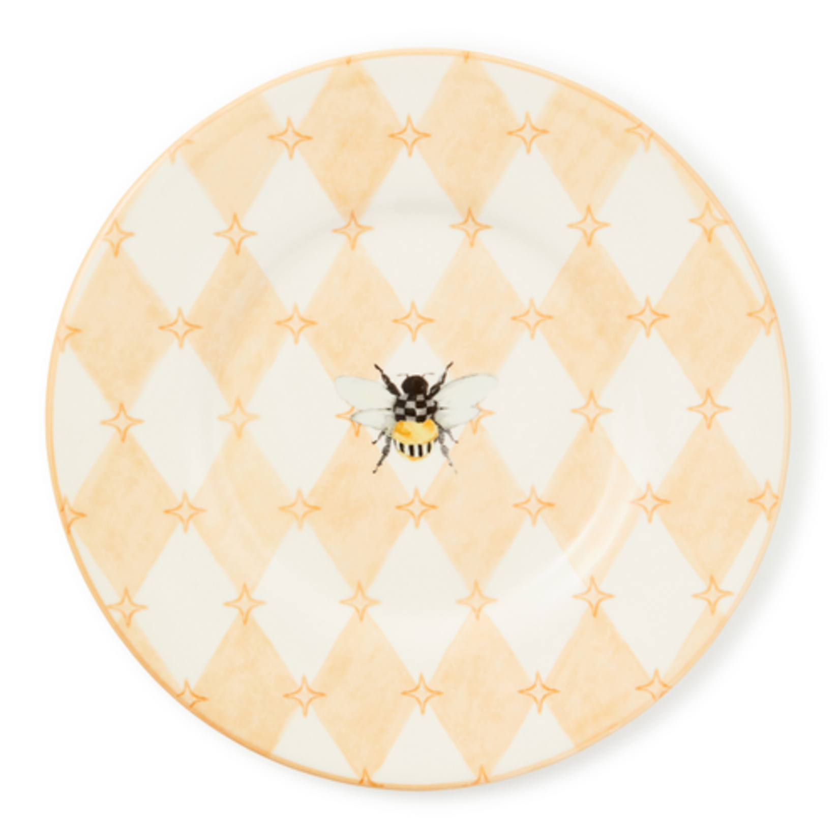 MacKenzie-Childs queen bee salad plate