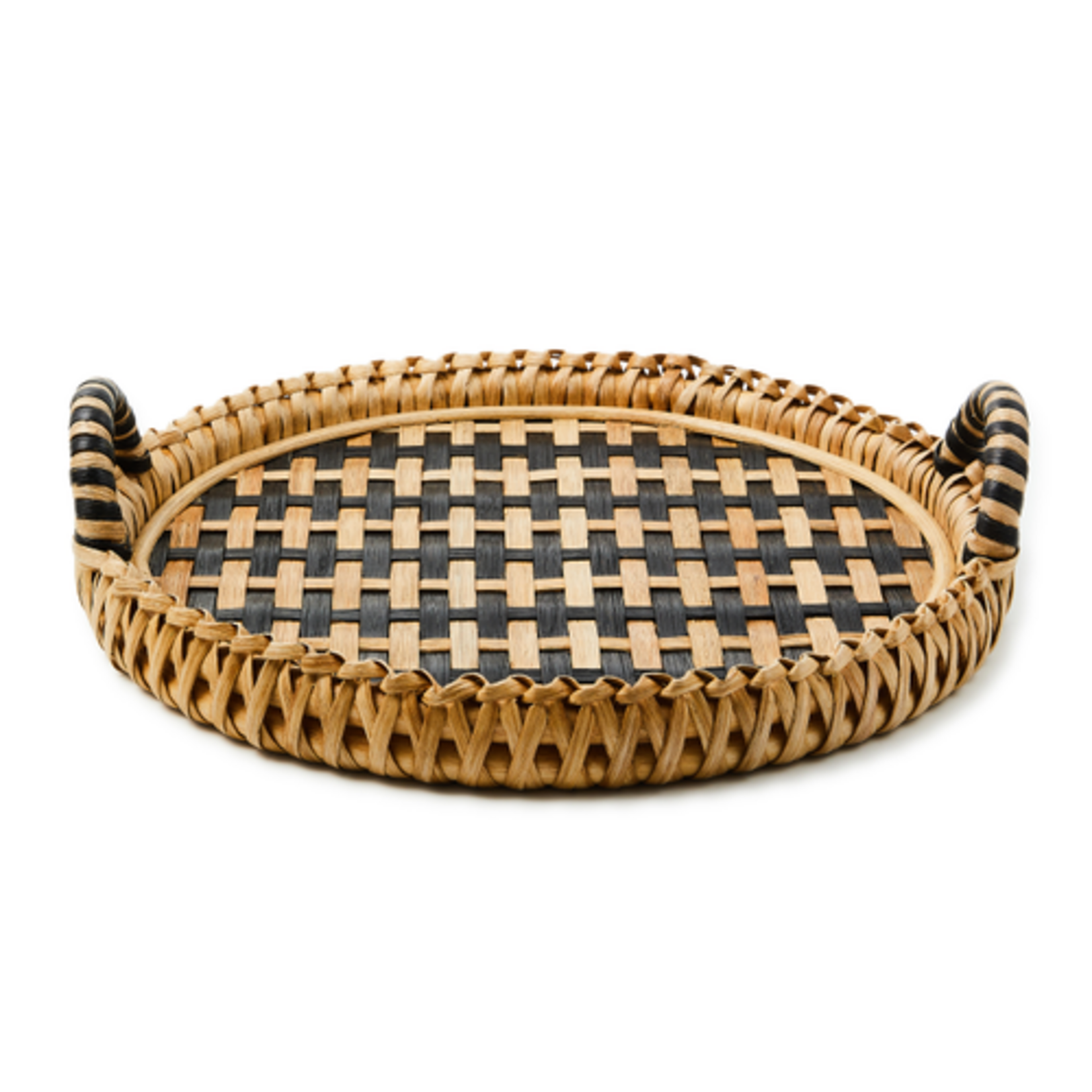 MacKenzie-Childs lanai round serving tray