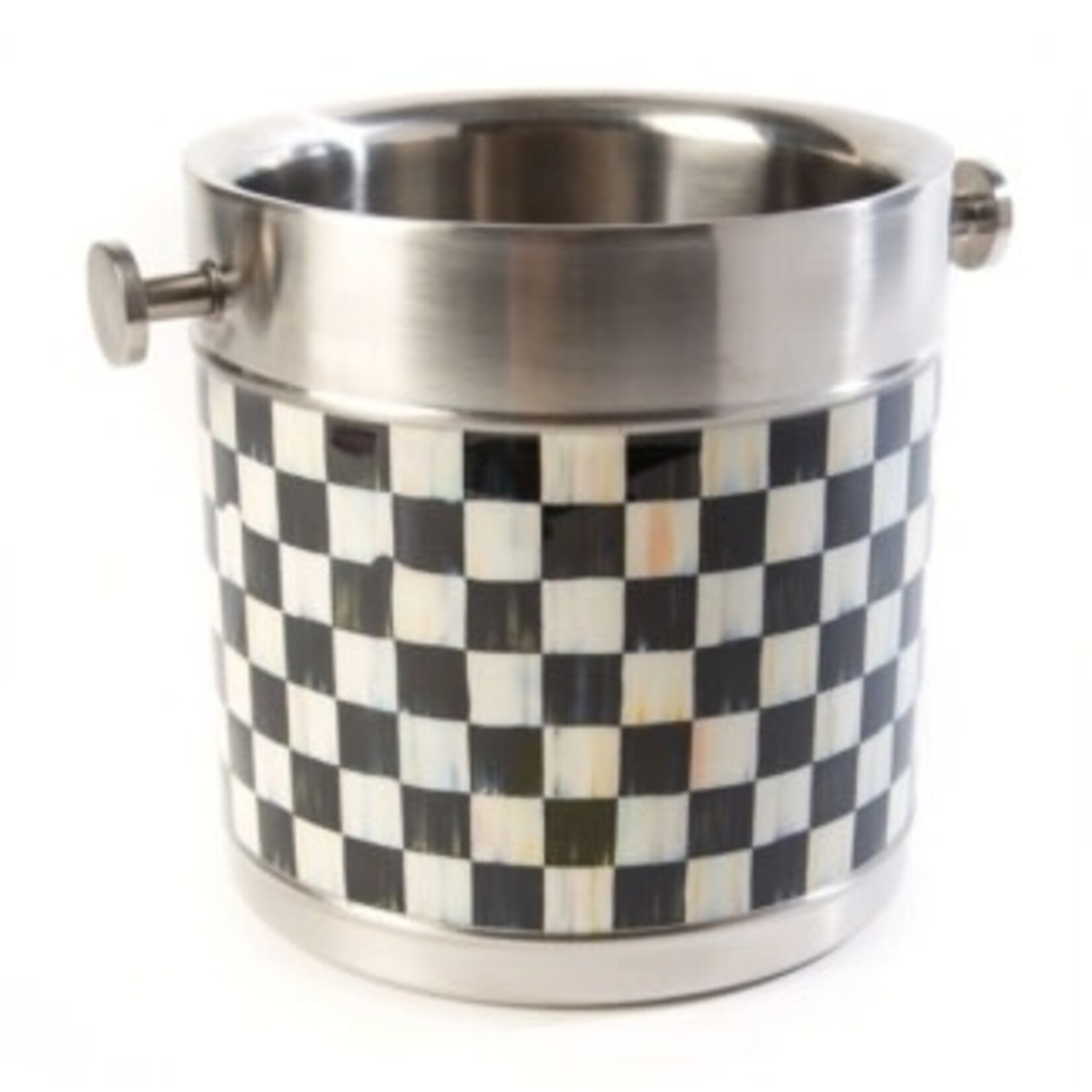 MacKenzie-Childs courtly check 3260 ice bucket