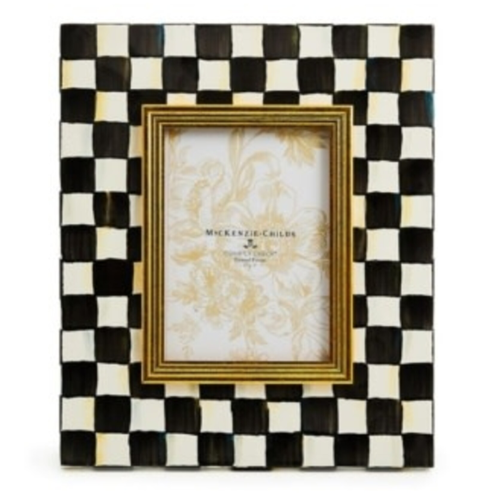MacKenzie-Childs courtly check 5" x 7" frame