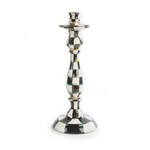 MacKenzie-Childs courtly check large enamel candlestick