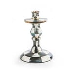 MacKenzie-Childs courtly check small enamel candlestick