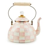 MacKenzie-Childs rosy check 3 quart tea kettle