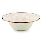 MacKenzie-Childs rosy check serving bowl