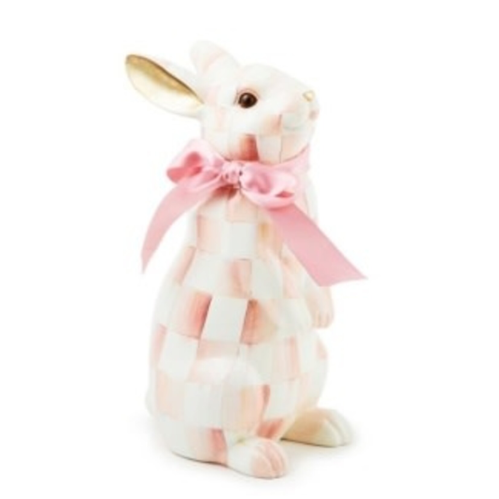 MacKenzie-Childs rosy check standing bunny