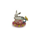 MacKenzie-Childs frolic spring teacup bunny