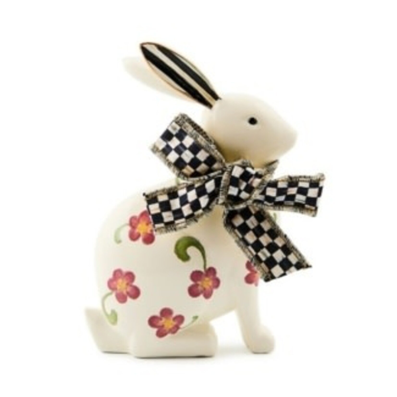 MacKenzie-Childs floral rabbit