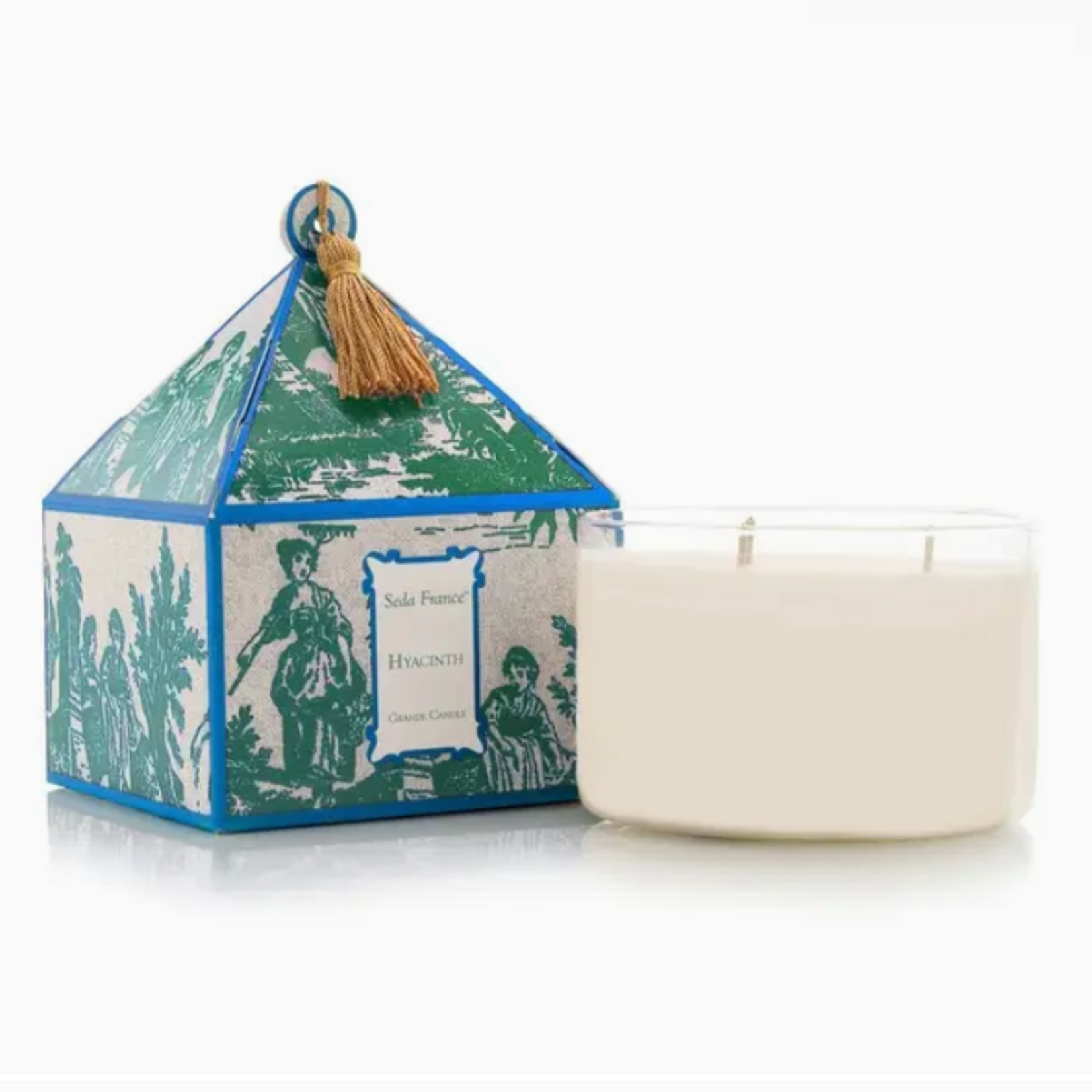 Seda France Hyacinth Three Wick Candle