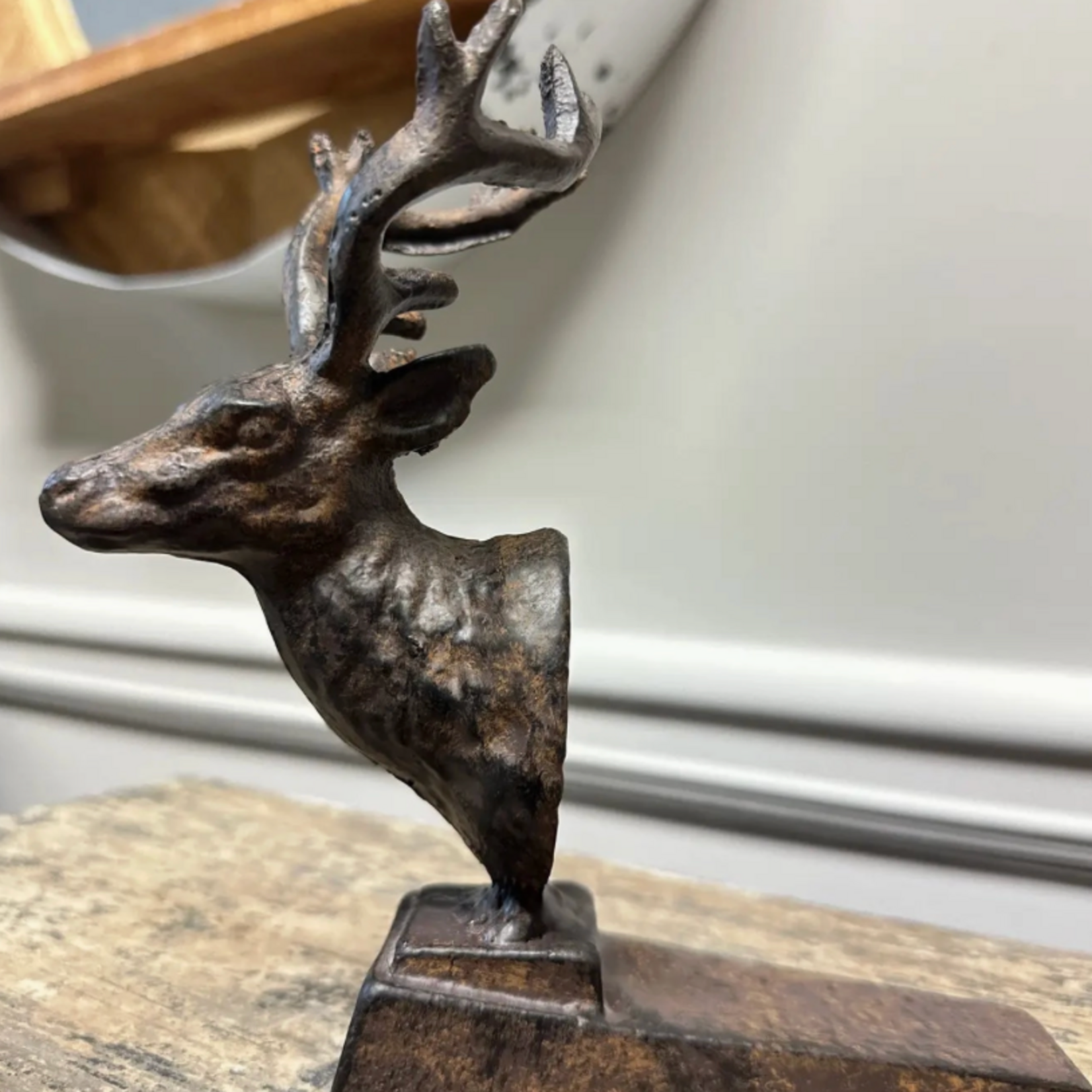 Vagabond Vintage Buck Head Door Stop