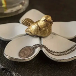 Vagabond Vintage Pewter Five Petal Jewelry/Coin Tray