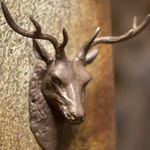 Vagabond Vintage Cast Iron Buck Head