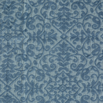 Bella Notte Vienna Throw Pillow 16x36 Tahoe Blue