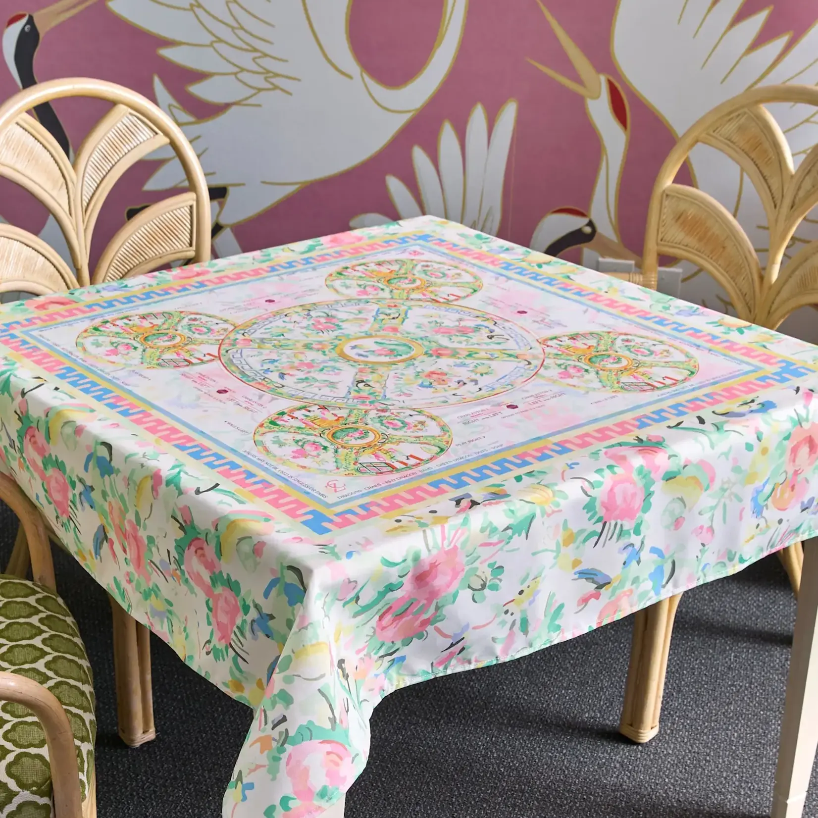 Oh My Mahjong Aristocrat Mahjong Tablecloth