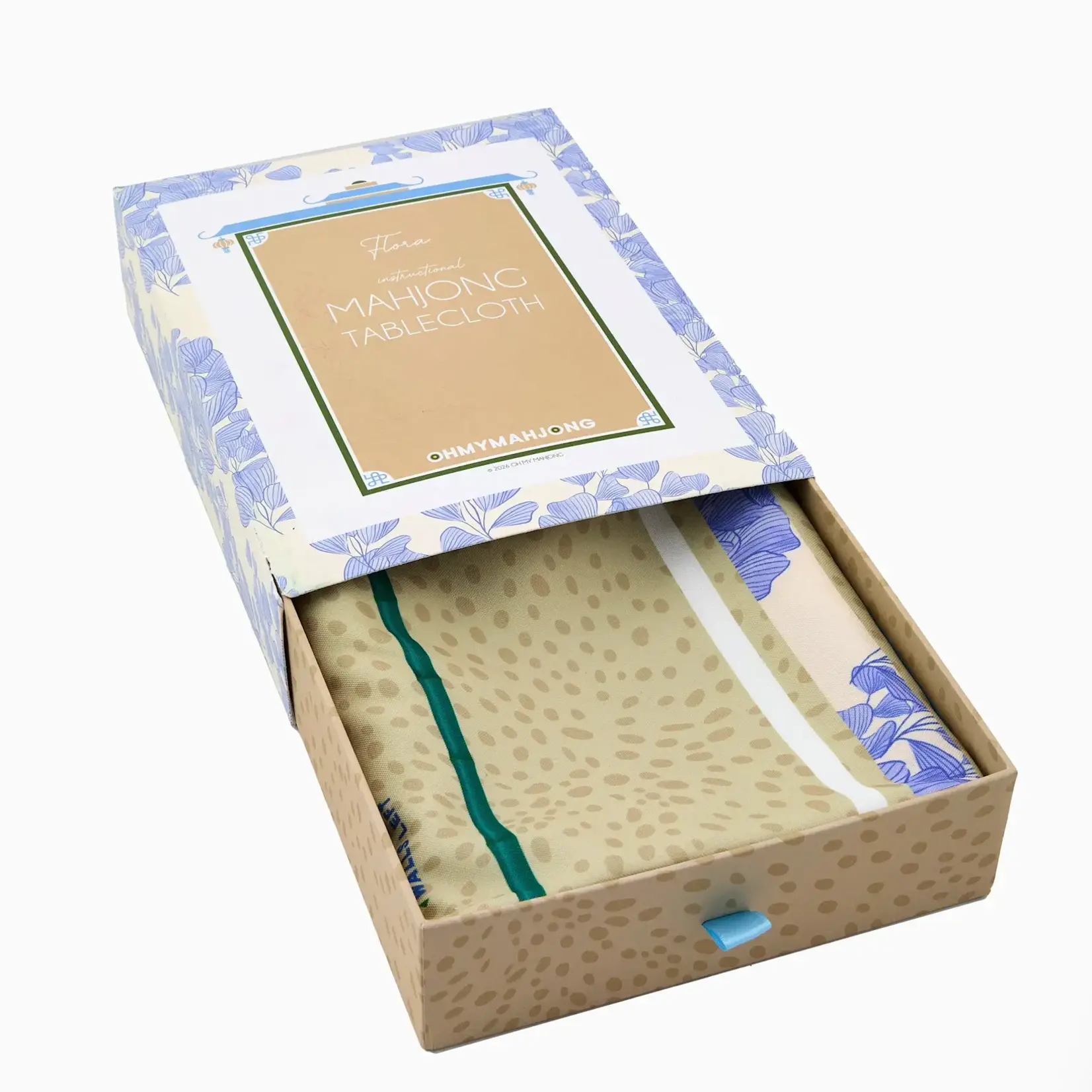 Oh My Mahjong Flora Tablecloth