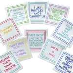 My Fair Mahjong Multi Pack Mahjong Sayings Luxury 5x5 Napkins (50 pack, 5 of each Saying)