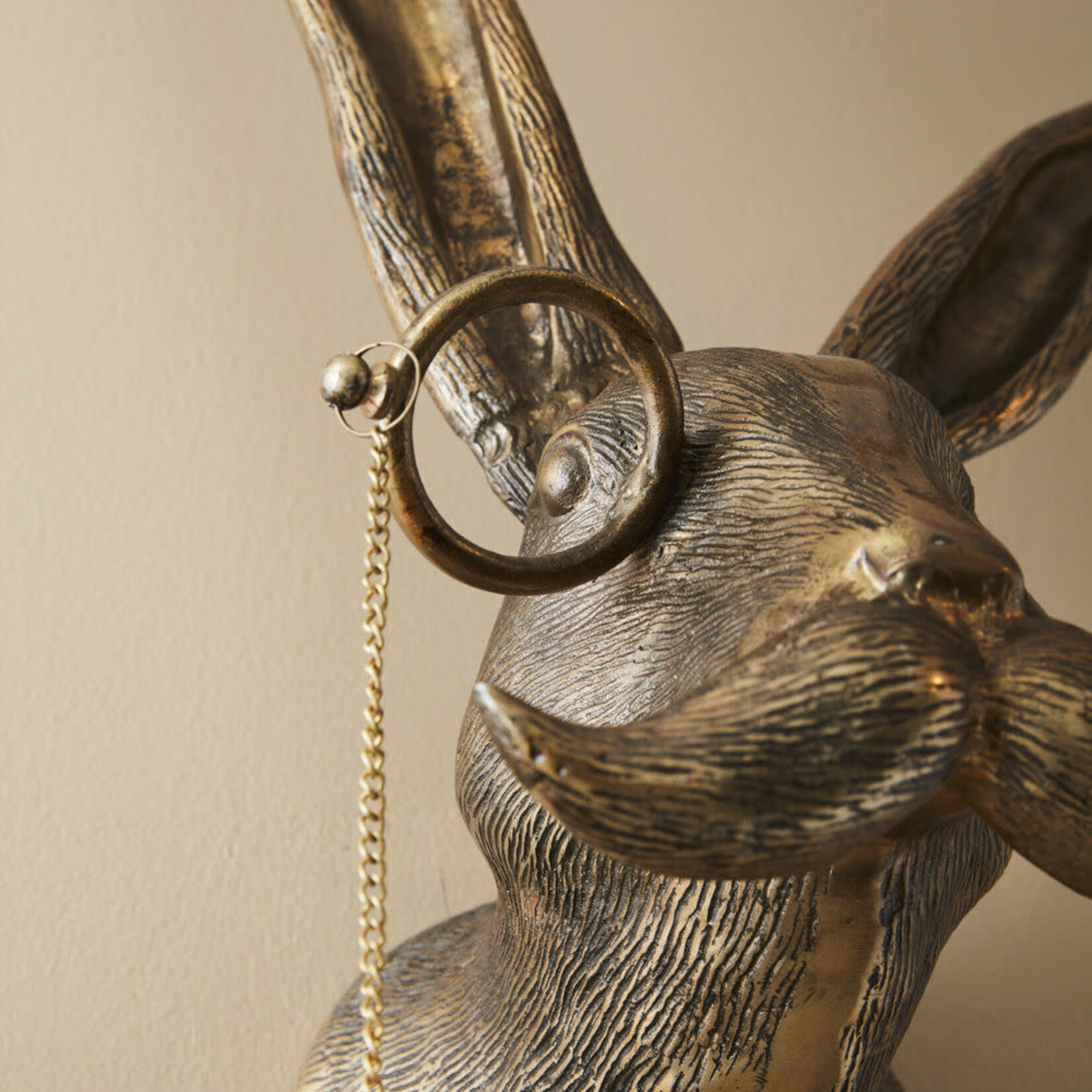 Accent Decor Eric the Hare Wall Mount (16"x 11"x 27")