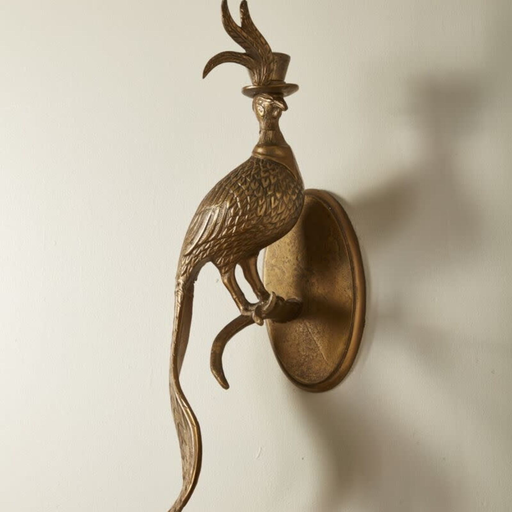 Accent Decor Emerson the Pheasant Wall Mount (8.25"x 9"x 27.25")