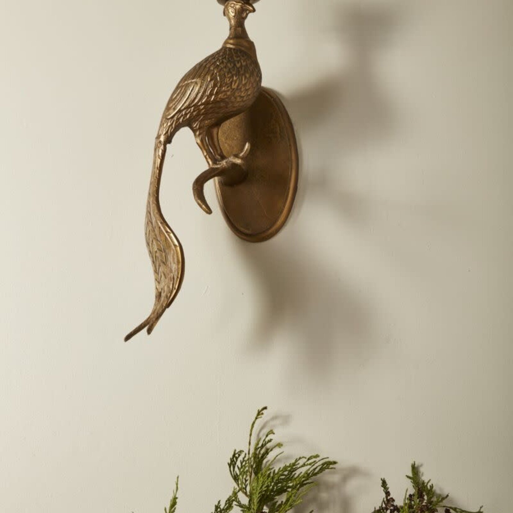 Accent Decor Emerson the Pheasant Wall Mount (8.25"x 9"x 27.25")