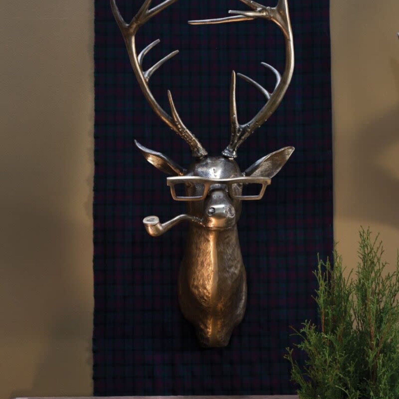 Accent Decor Frankie the Buck Wall Mount (13"x 8"x 47")