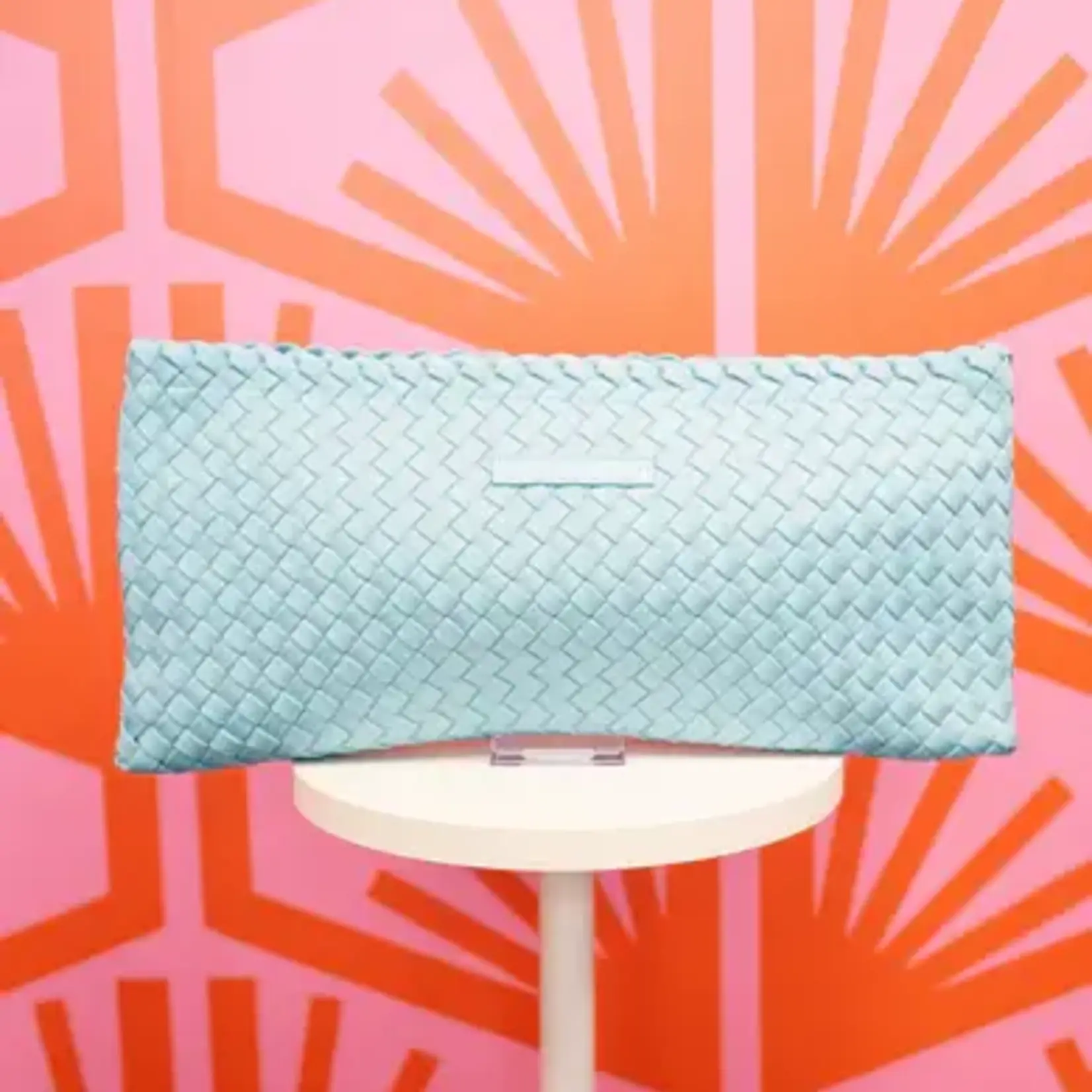 Peace Love Mahjong Woven Mahjong Tile Bag