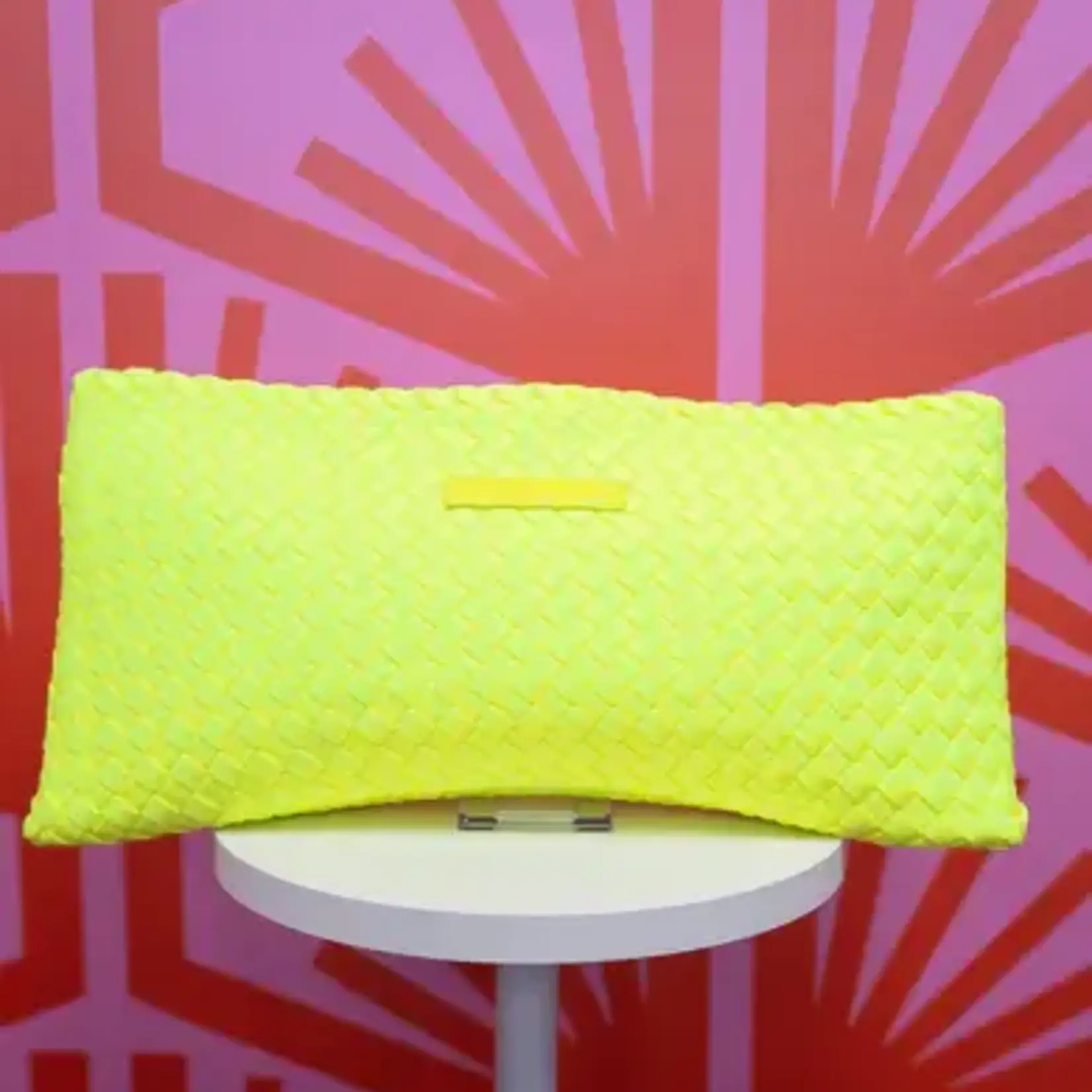 Peace Love Mahjong Woven Mahjong Tile Bag