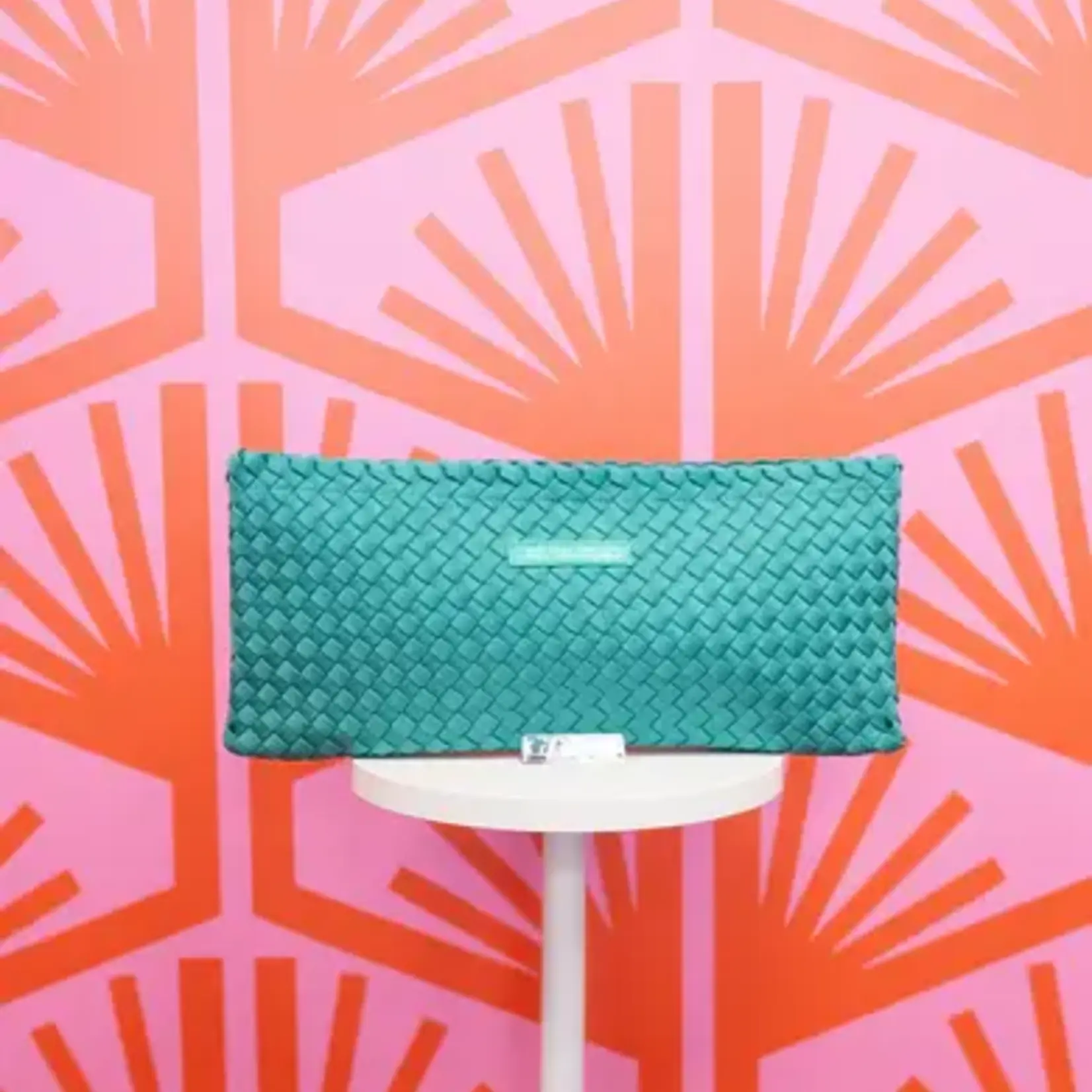 Peace Love Mahjong Woven Mahjong Tile Bag