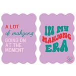 Peace Love Mahjong Mahjong Era - A Lot Of Mahjong Going On Mahjong Tile Shufflers (Set of 2)