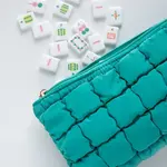 Peace Love Mahjong Vibrant Vibes - Mile High Mahj Club Travel Tiles Set (New version, Chartreuse Racks)