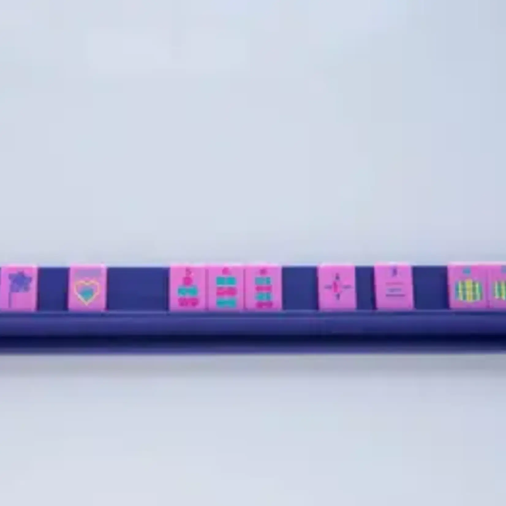 Peace Love Mahjong Little Mahj Pretty in Pink - Kids Mahjong Set