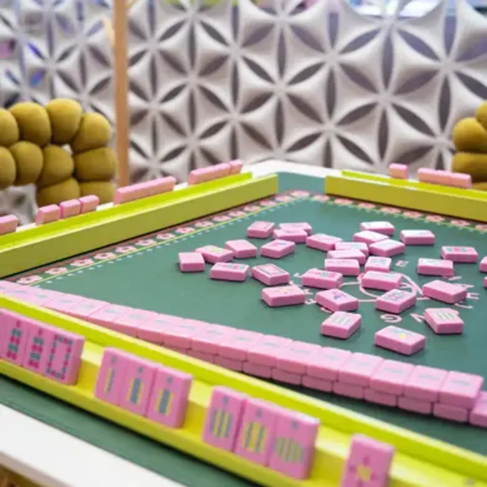 Peace Love Mahjong Pretty in Pink OG Mahjong Tiles