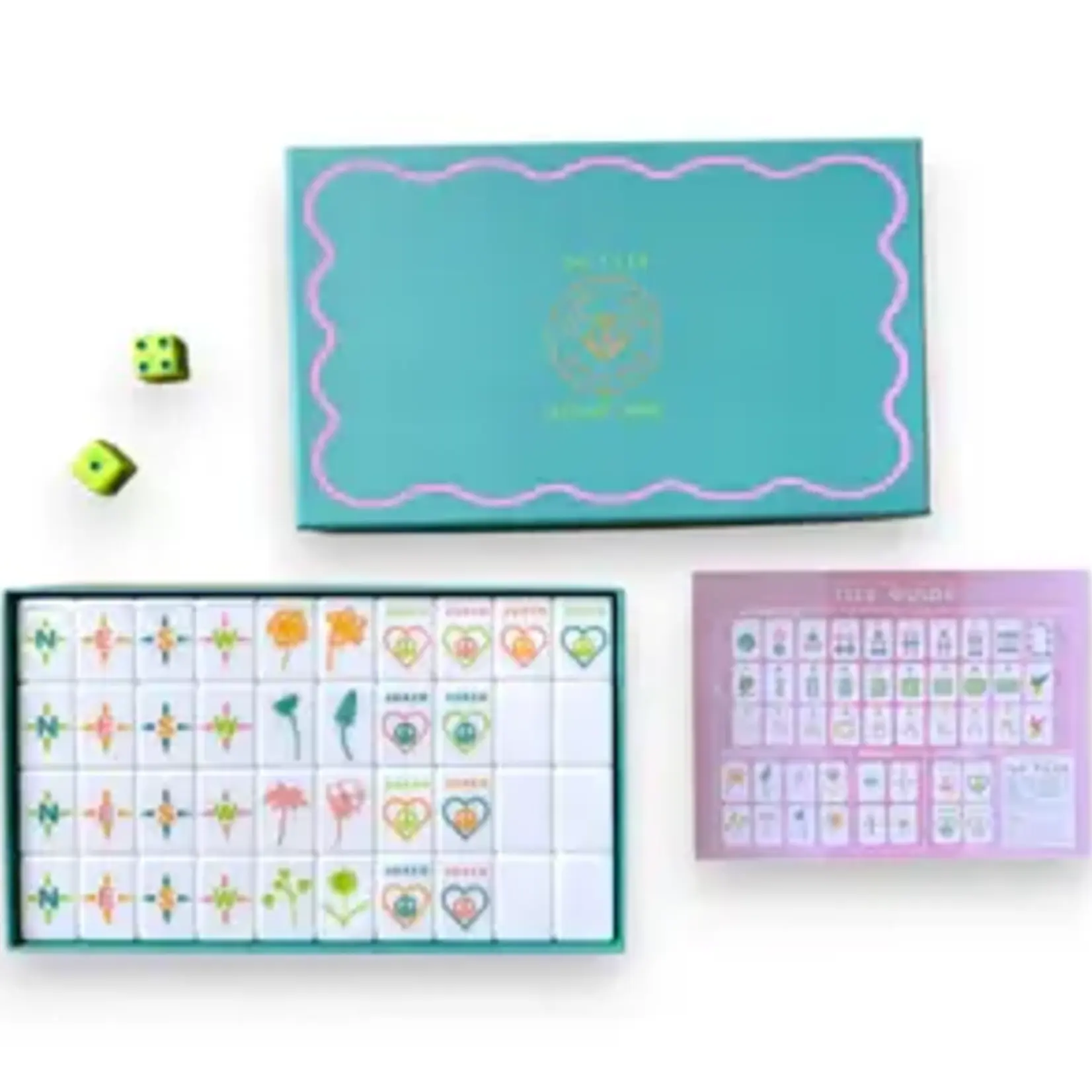 Peace Love Mahjong OG Mahj Tiles - Vibrant Vibes Tiles