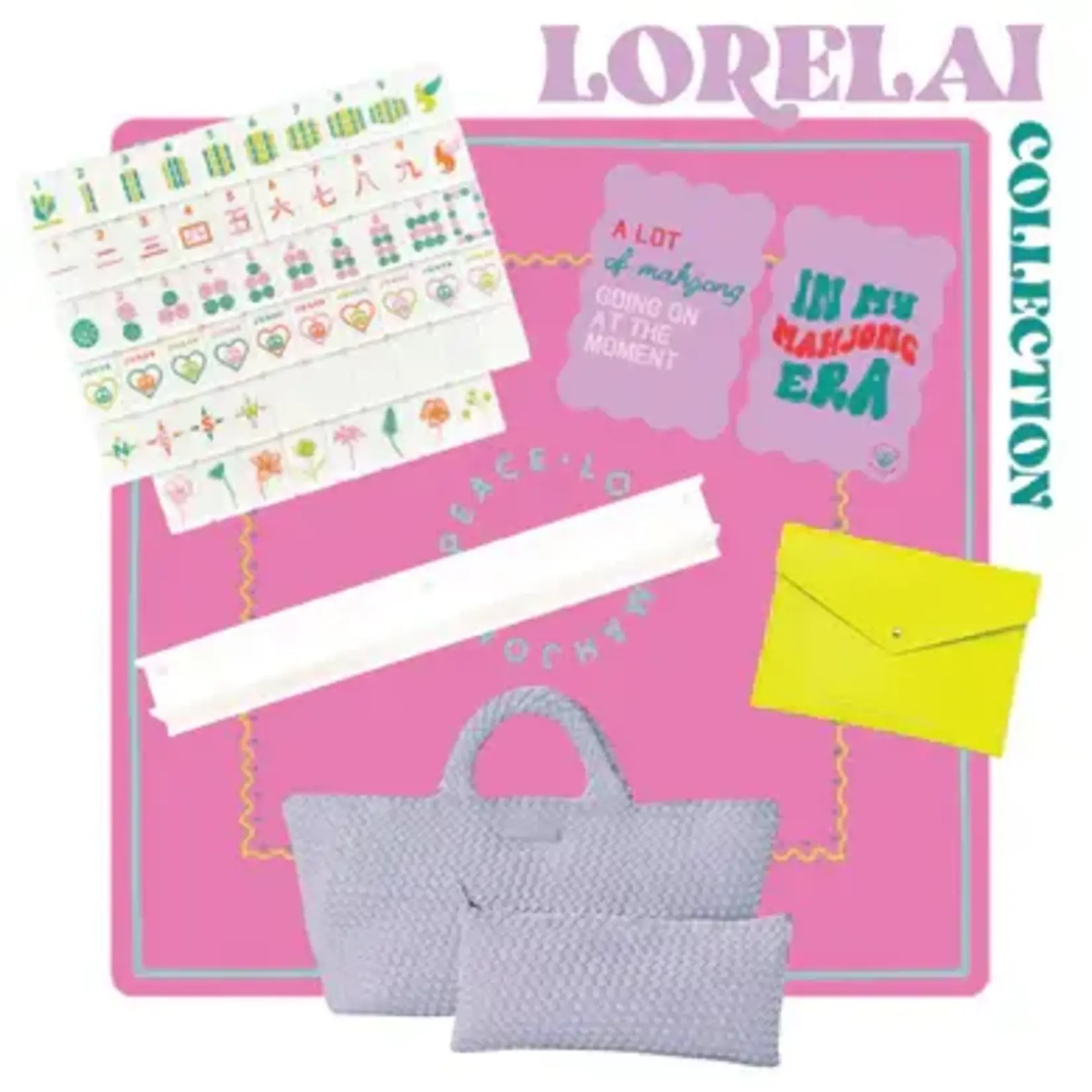 Peace Love Mahjong OG Mahj Tiles - Vibrant Vibes Tiles