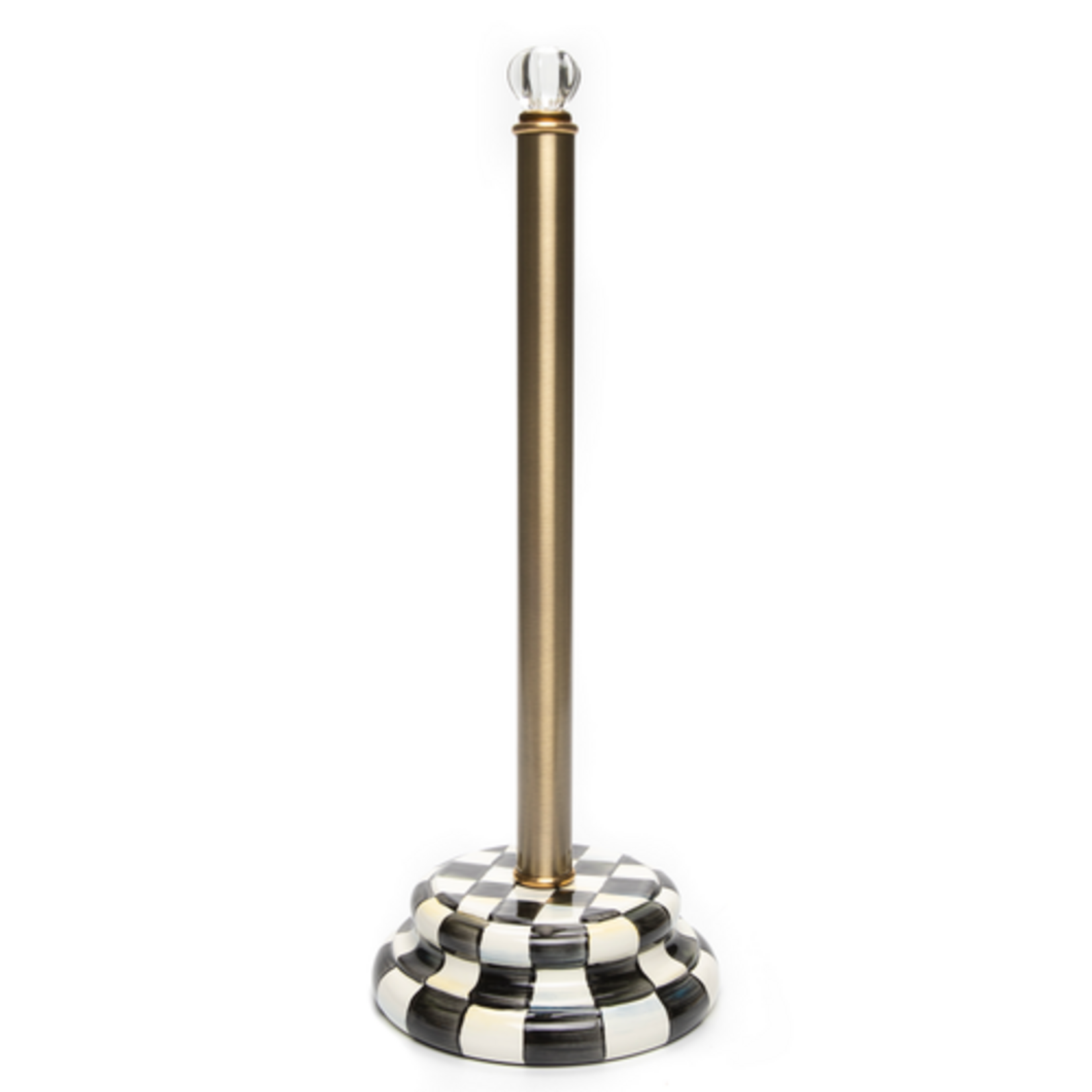 MacKenzie-Childs courtly check toilet tissue storage