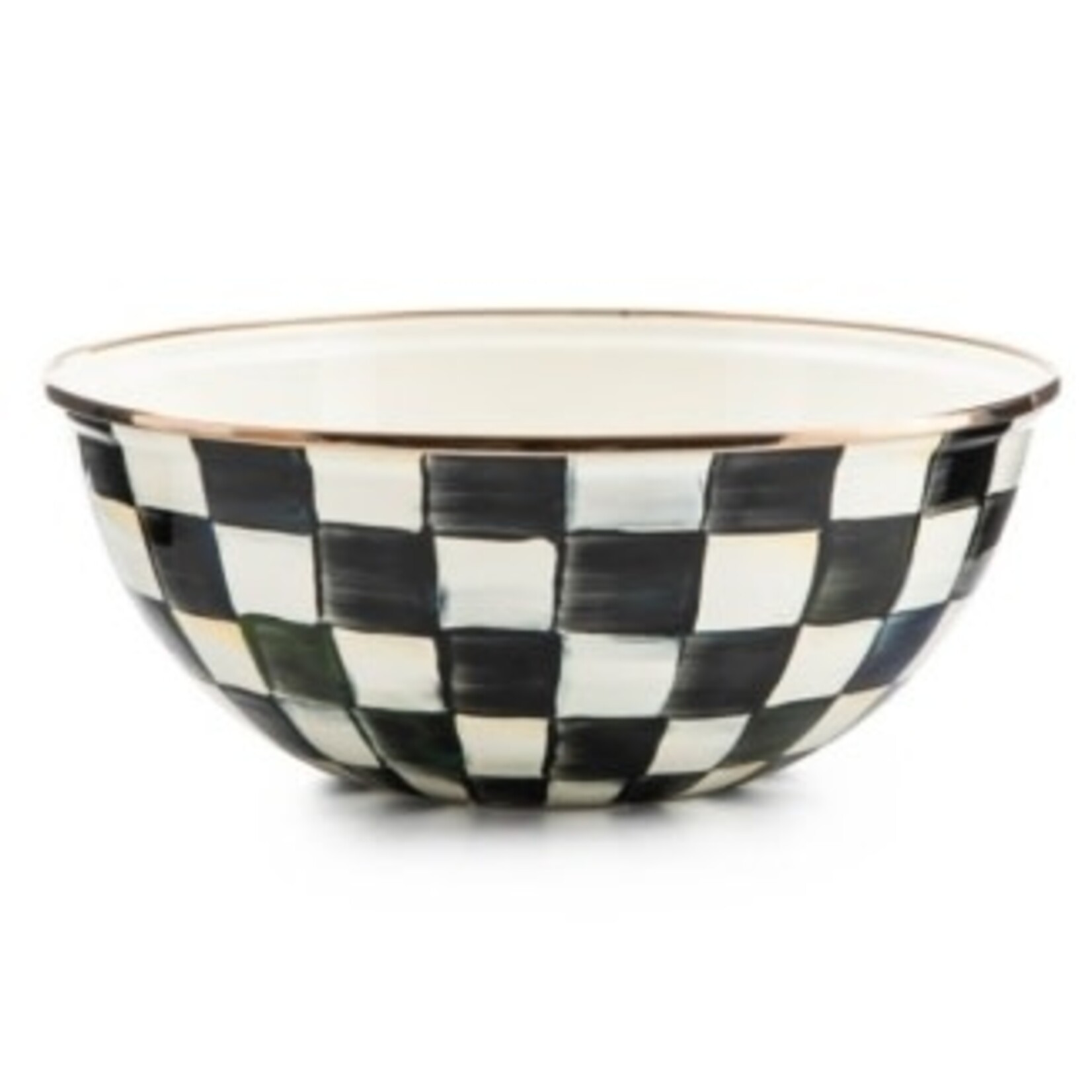 MacKenzie-Childs courtly check medium everyday bowl