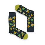 Dad Brand Floral Socks