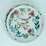 Elsata Salad Plate Bird White - Set of 4