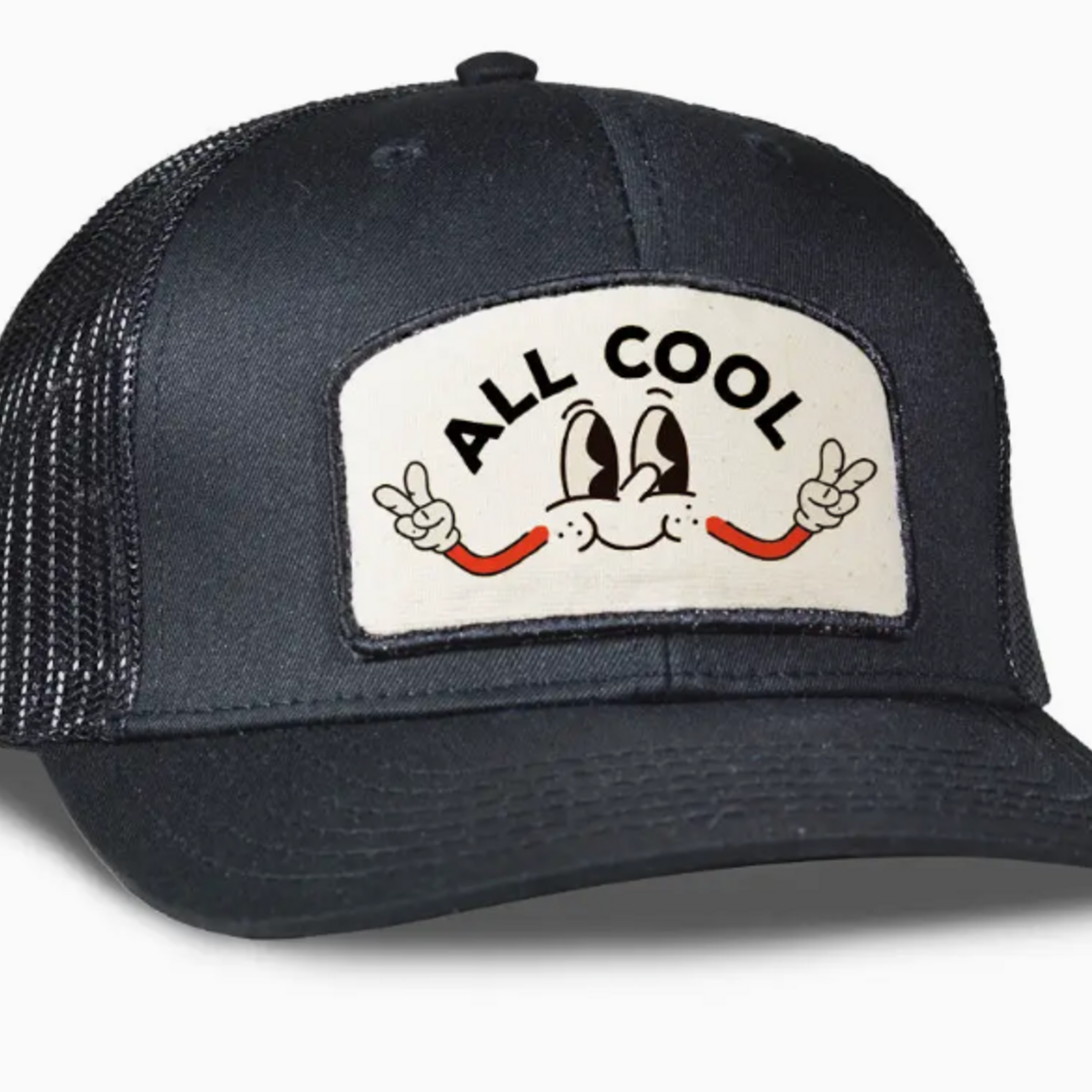 backerton All Cool - Archie Trucker Hat Black