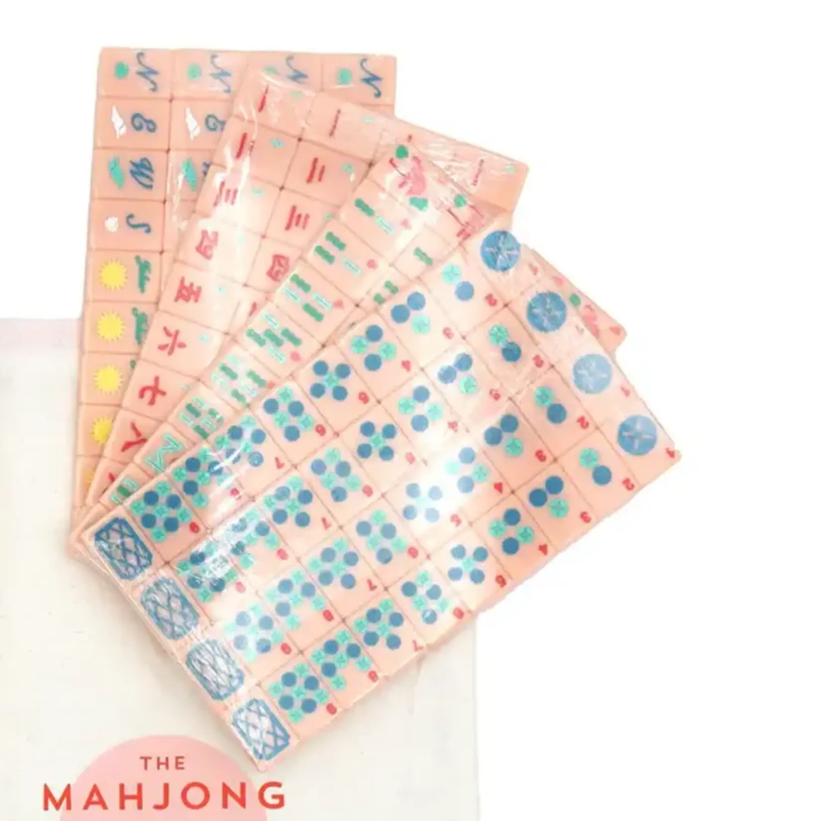 The Mahjong House Pink Island Travel Mahjong Tiles