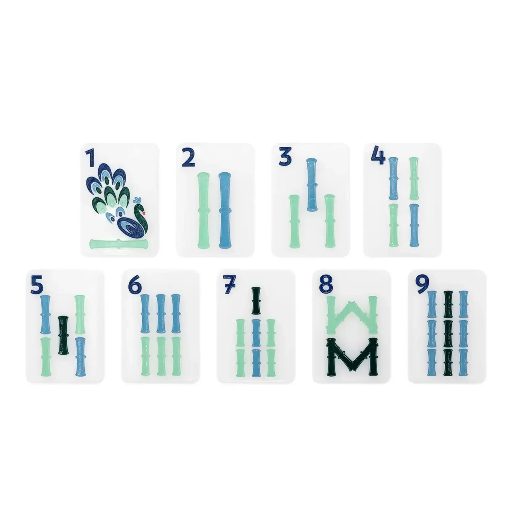 The Mahjong House White House Tiles