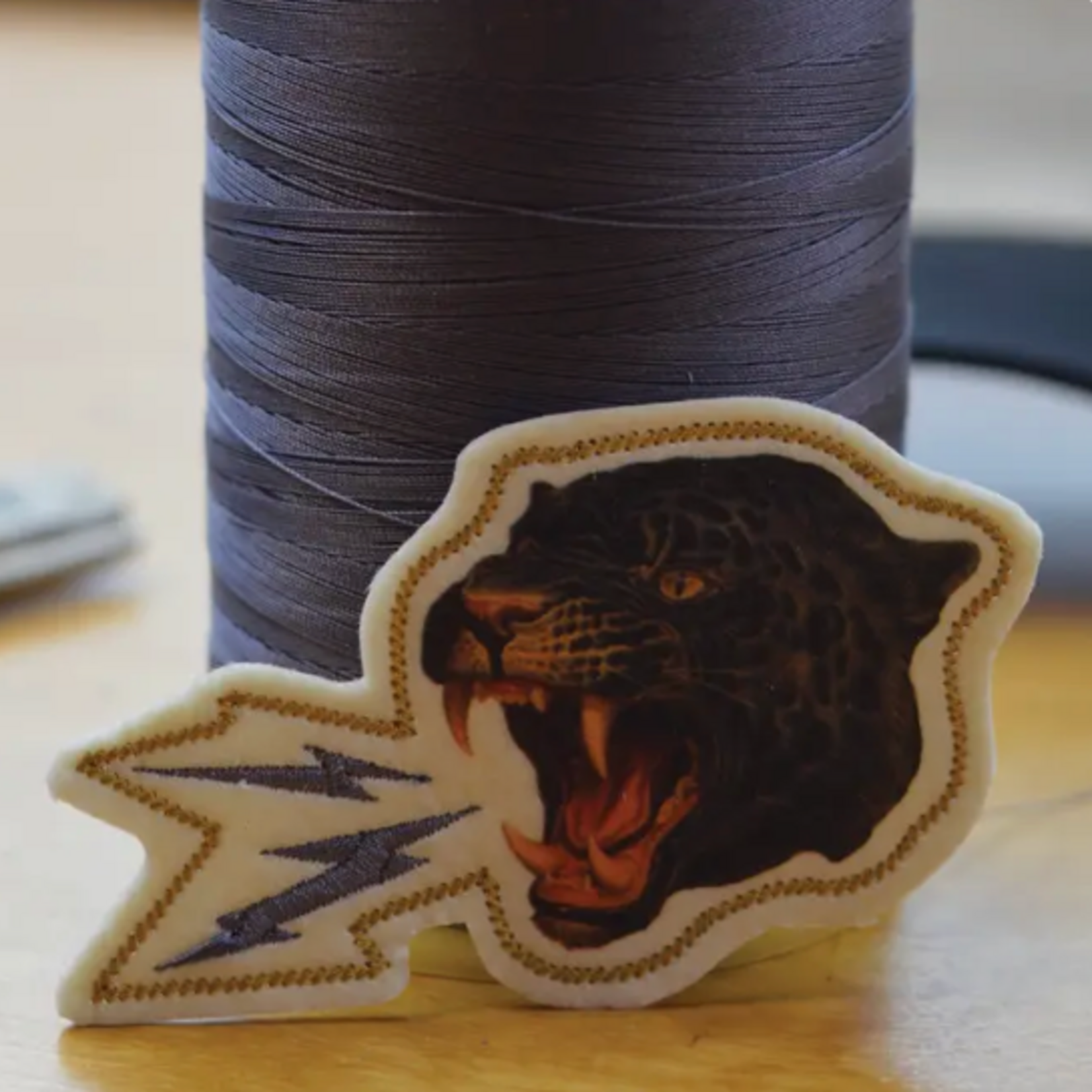 backerton S&S Felt Patch - Panther Bolts