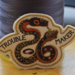 backerton S&S Felt Patch - Troublemaker