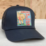 backerton Smoke Em - Stanley Trucker Hat Black