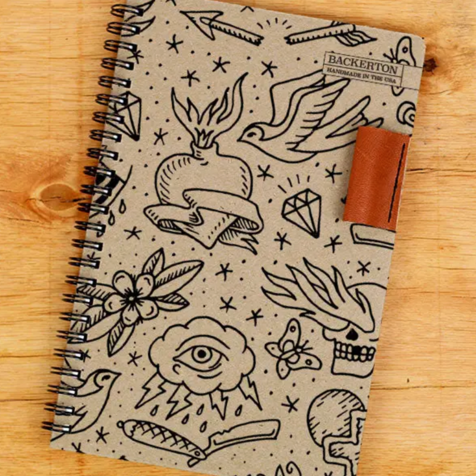 backerton Tattoo - Notebook