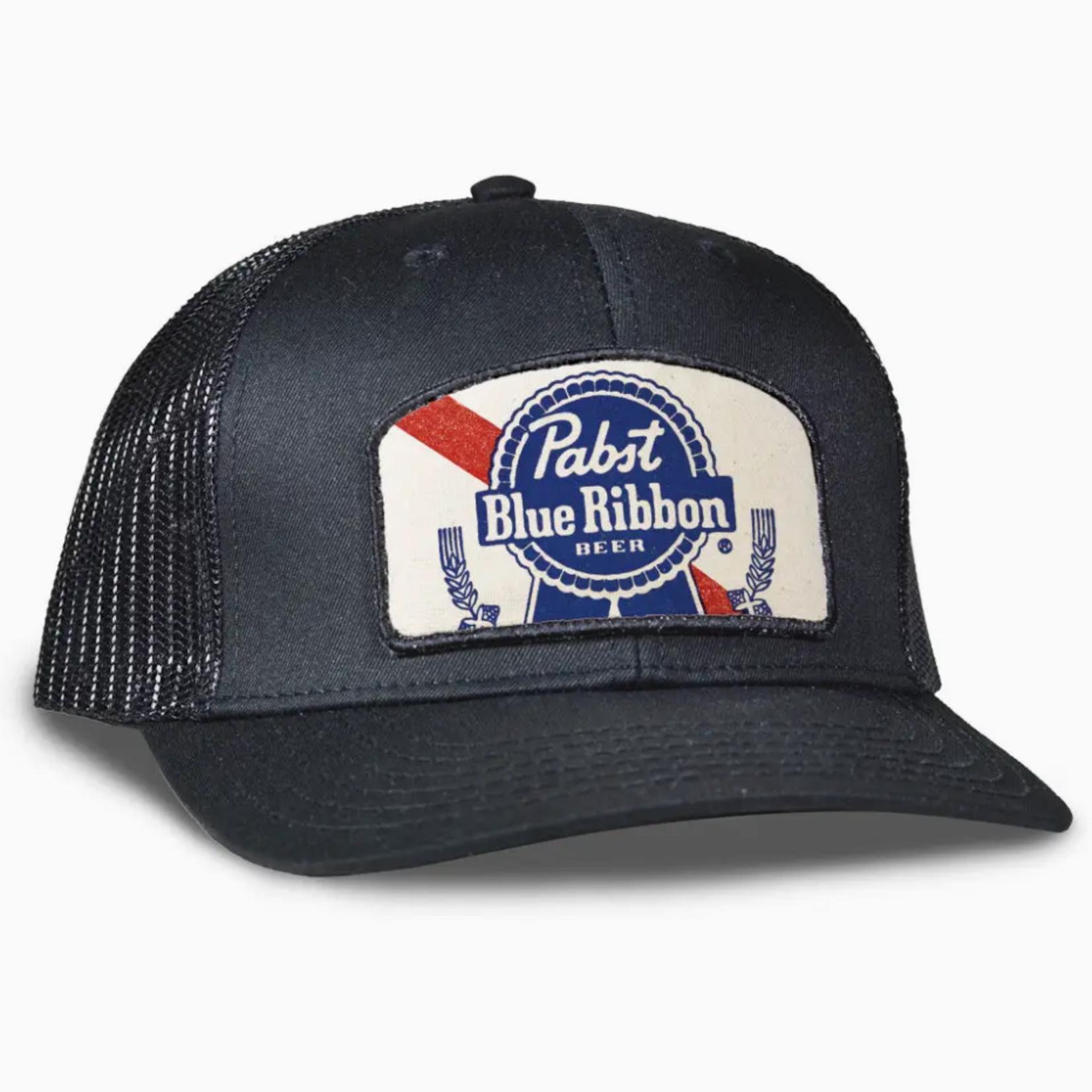 backerton Pabst Blue Ribbon - Archie Trucker Hat Black