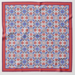 Elizabetta Made in Italy USA Nebbiolo - Silk Pocket Square - Red