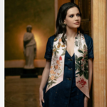 Elizabetta Made in Italy USA Ornella - Skinny Silk Scarf - Pink