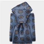 Elizabetta Made in Italy USA Tiberio - Silk Jacquard Tie - Sky Blue Standard